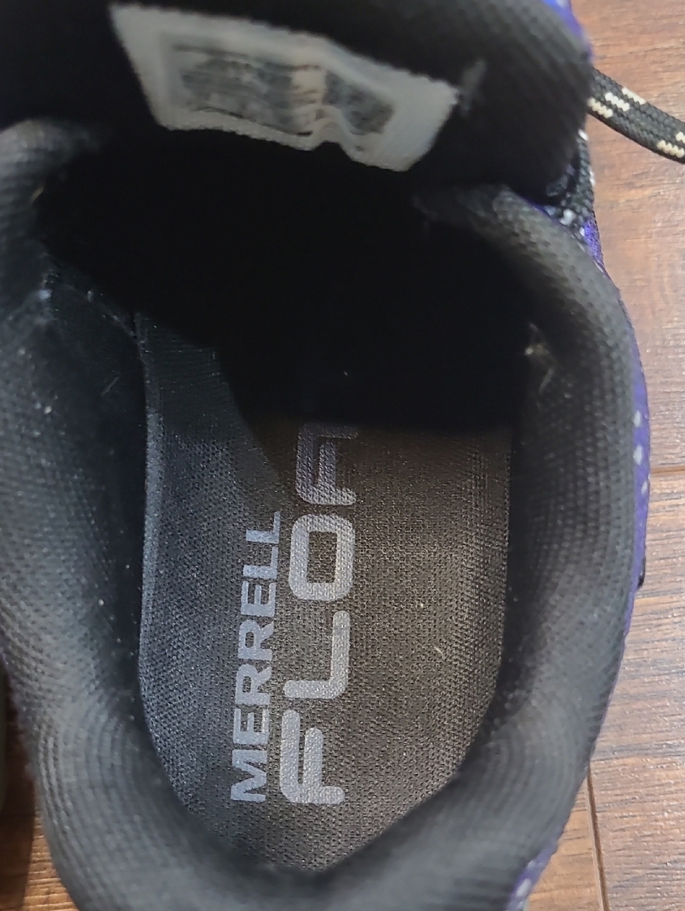 Merrell Moab Flight Women's 7.5  Trail Running Shoes Midnight Galaxy Vibram - Picture 7 of 9